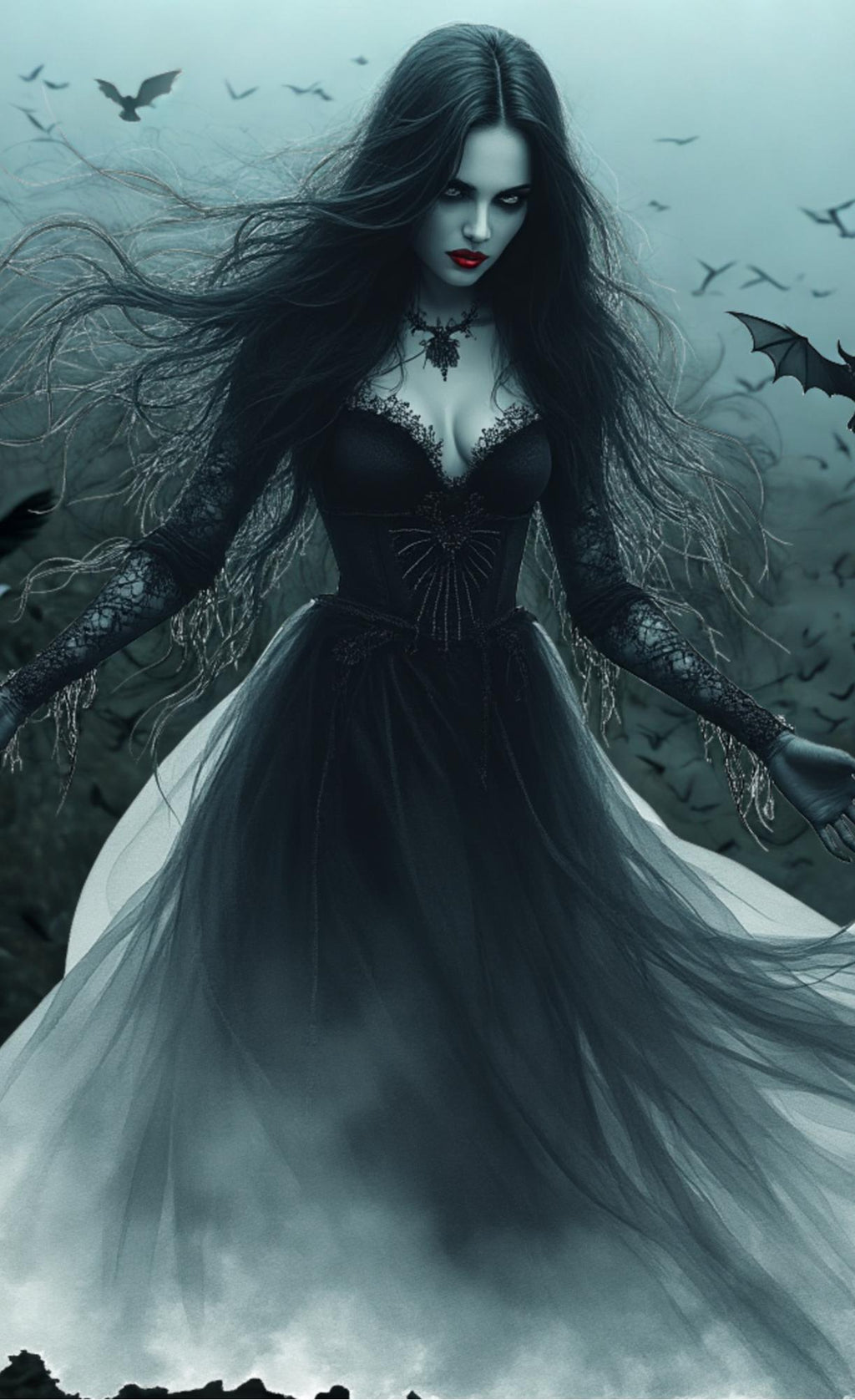 Dashboard "Vampire Lady"