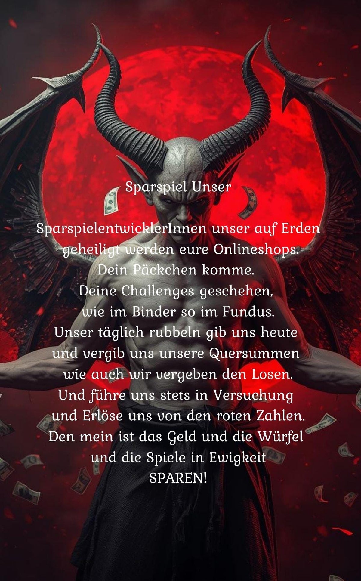 Dashboard "Sparspiel unser"