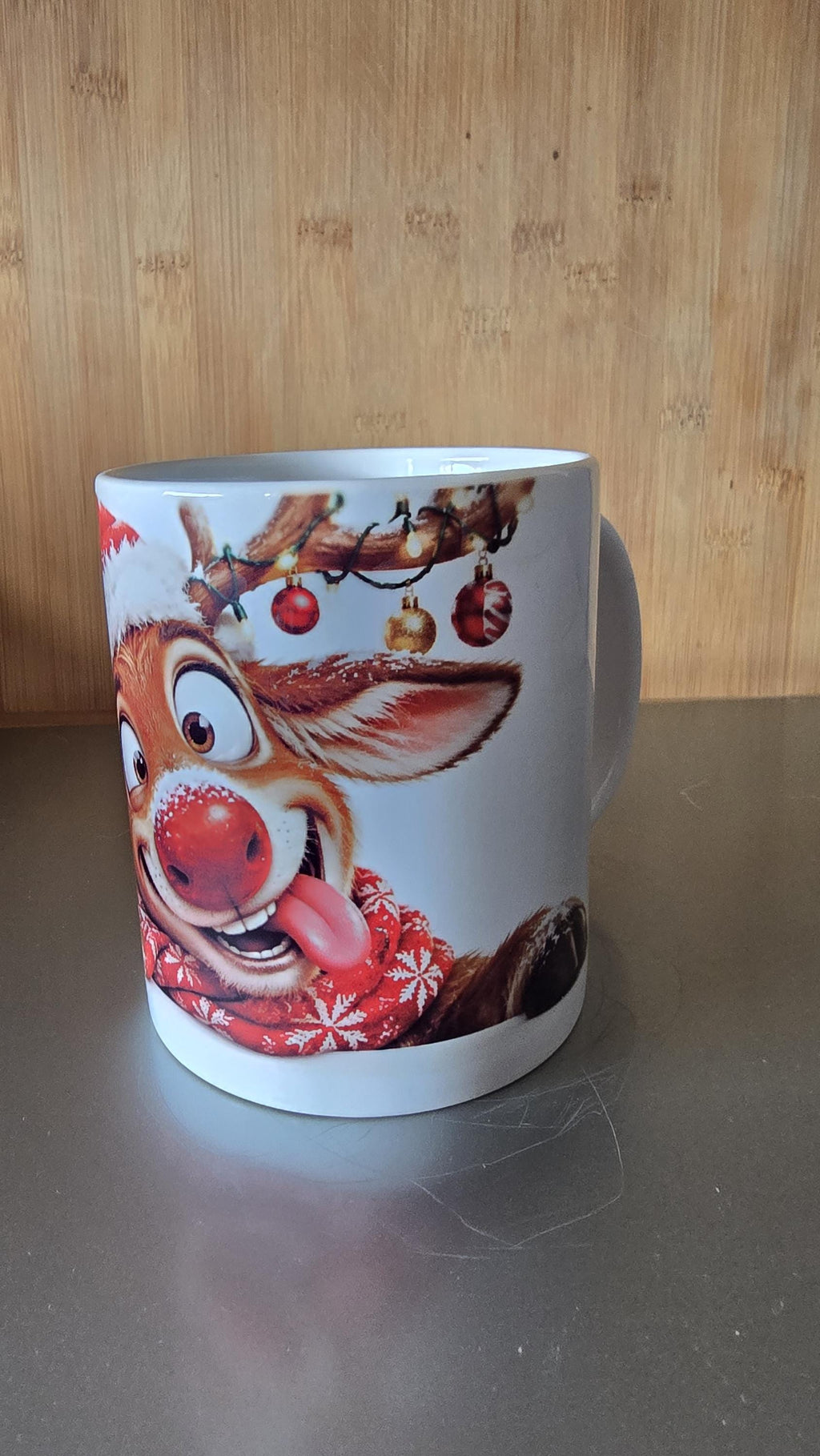 Tasse  "Weihnachtselch Fred"