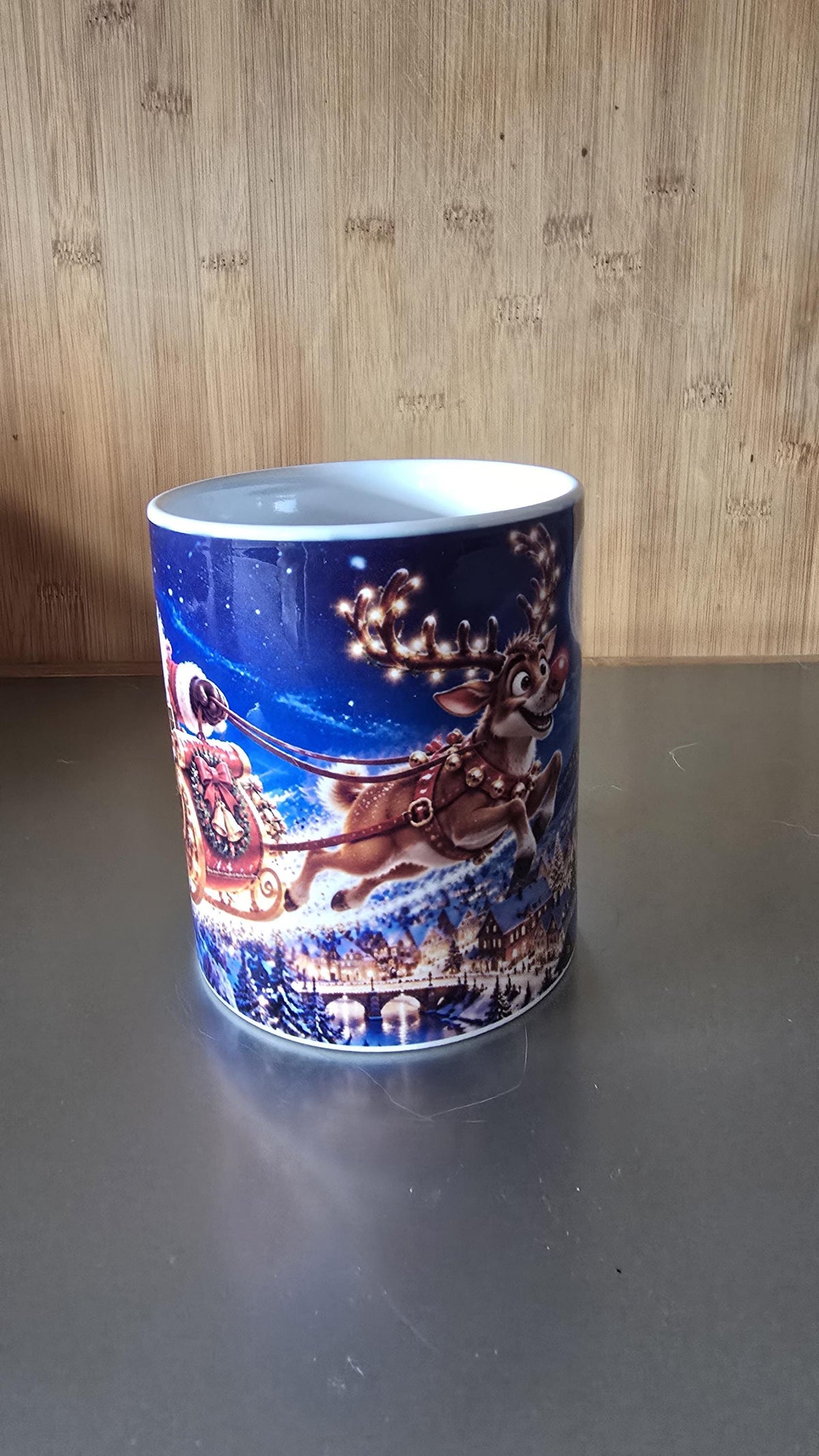 Tasse  "Santa is coming"