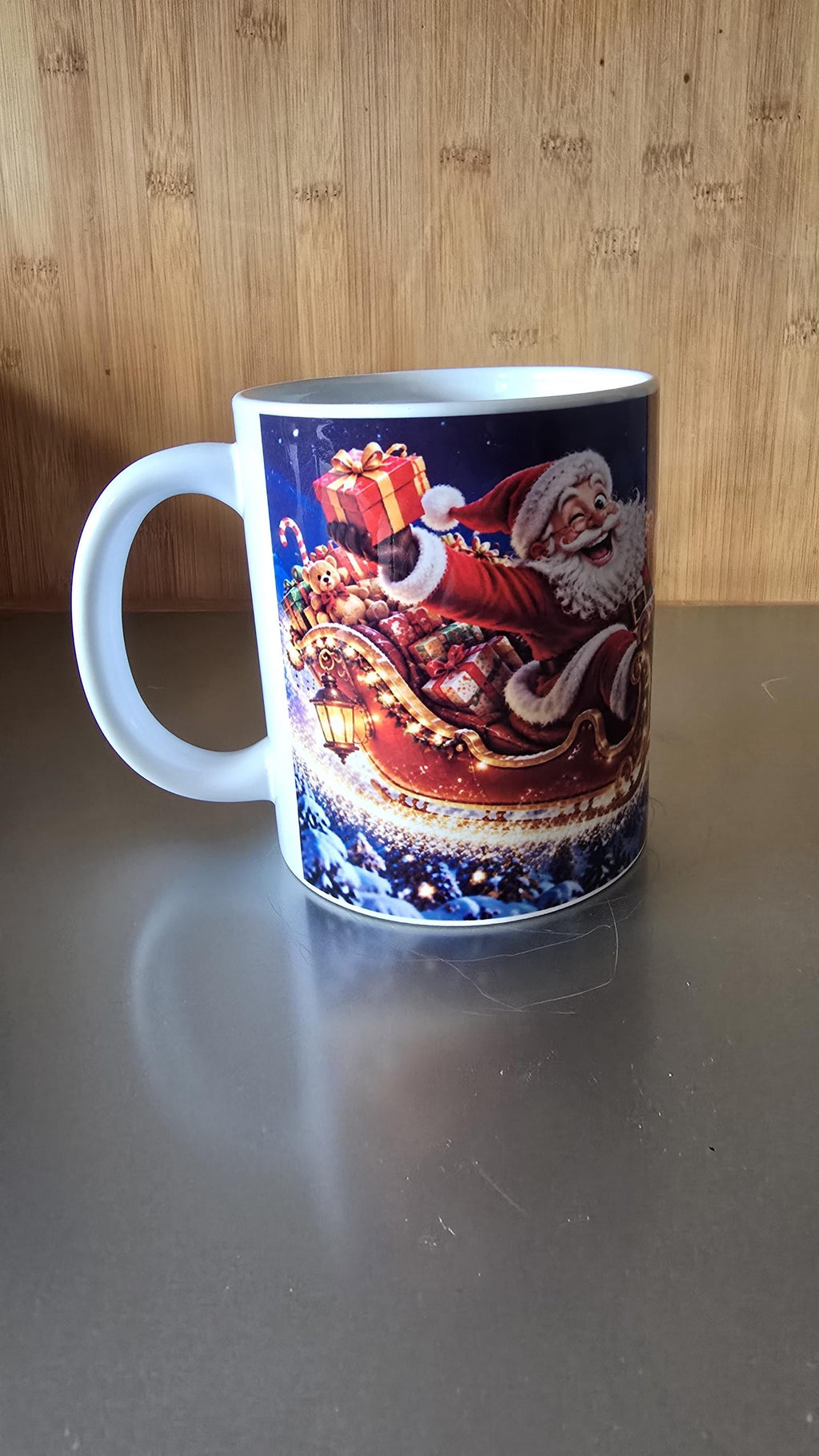 Tasse  "Santa is coming"