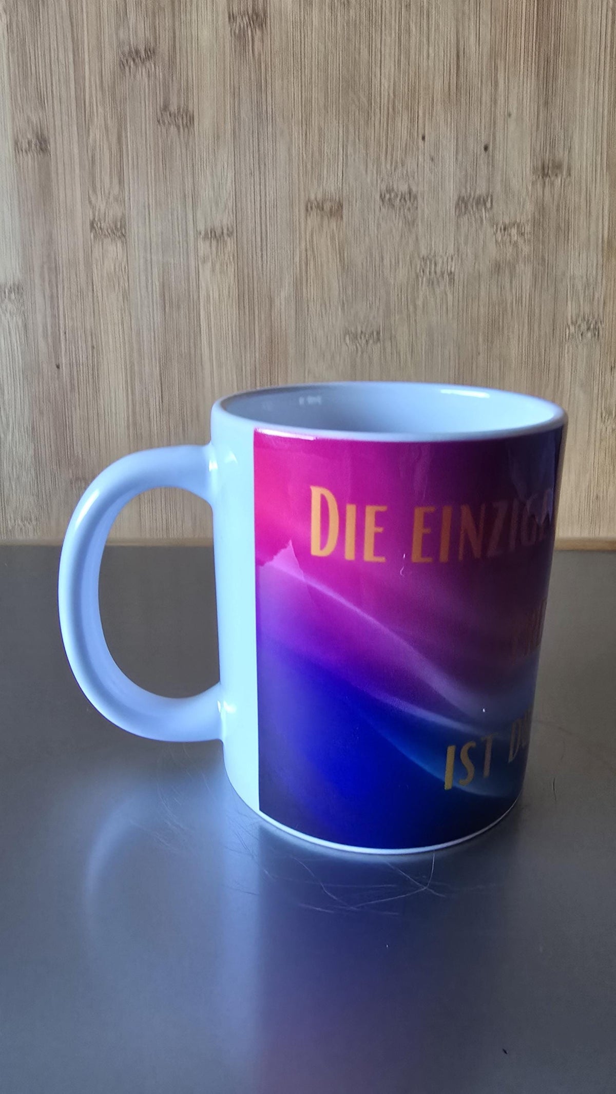 Tasse "Die einzige Entscheidung, die du treffen musst, ist du selbst zu sein"